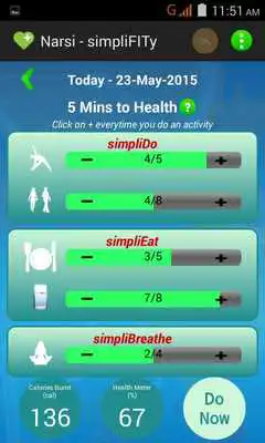 Play simpliFITy - 5 min to health