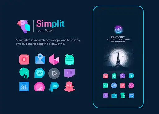 Play Simplit - Icon Pack  and enjoy Simplit - Icon Pack with UptoPlay