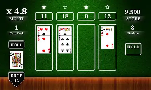 Play Simply 21 - Blackjack as an online game Simply 21 - Blackjack with UptoPlay