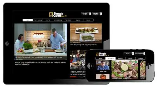 Play Simply Good Food TV  and enjoy Simply Good Food TV with UptoPlay