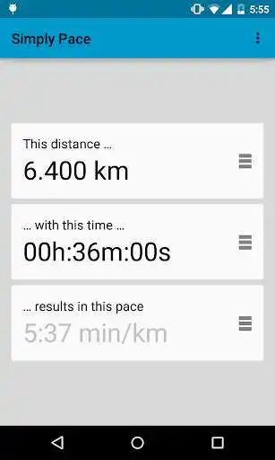 Play APK Simply Pace  and enjoy Simply Pace with UptoPlay com.marcospoerl.simplypace