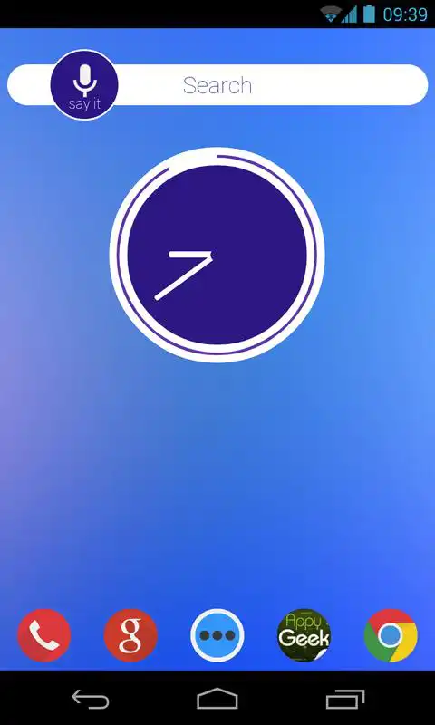 Play Simply Skin for Zooper Widget