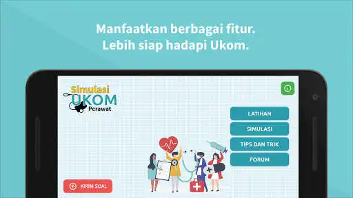 Play Simukom Perawat - Simulasi Ukom Perawat  and enjoy Simukom Perawat - Simulasi Ukom Perawat with UptoPlay