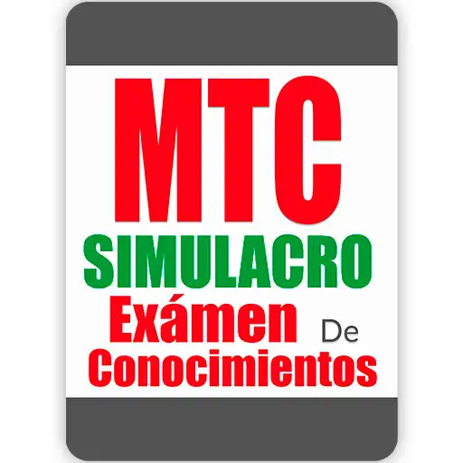 Play Simulacros Examen MTC PERU APK Play Simulacros Examen MTC PERU APK