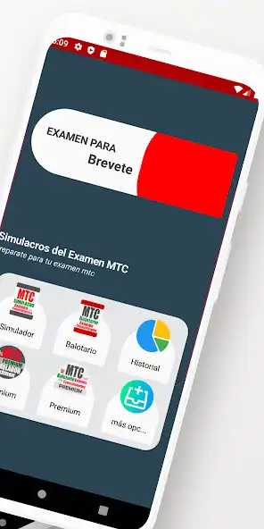 Play Simulacros Examen MTC PERU as an online game Simulacros Examen MTC PERU with UptoPlay