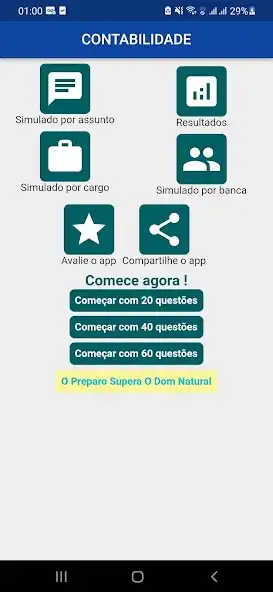 Play Simulado Contabilidade Prova as an online game Simulado Contabilidade Prova with UptoPlay