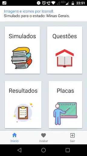 Play Simulado Detran MG  and enjoy Simulado Detran MG with UptoPlay
