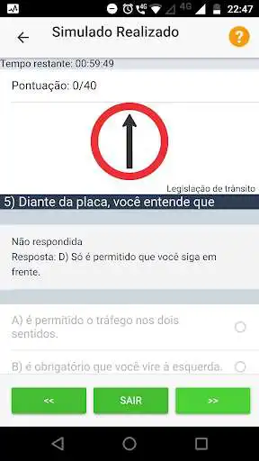 Play Simulado Detran MG as an online game Simulado Detran MG with UptoPlay