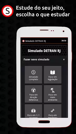 Play Simulado Detran RJ as an online game Simulado Detran RJ with UptoPlay