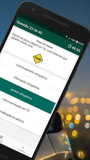 Play Simulado Detran RS - 2022 as an online game Simulado Detran RS - 2022 with UptoPlay