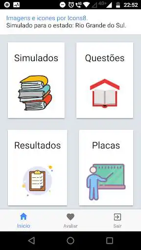 Play Simulado Detran RS  and enjoy Simulado Detran RS with UptoPlay