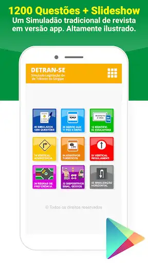 Play Simulado Detran SE CNH 2022  and enjoy Simulado Detran SE CNH 2022 with UptoPlay
