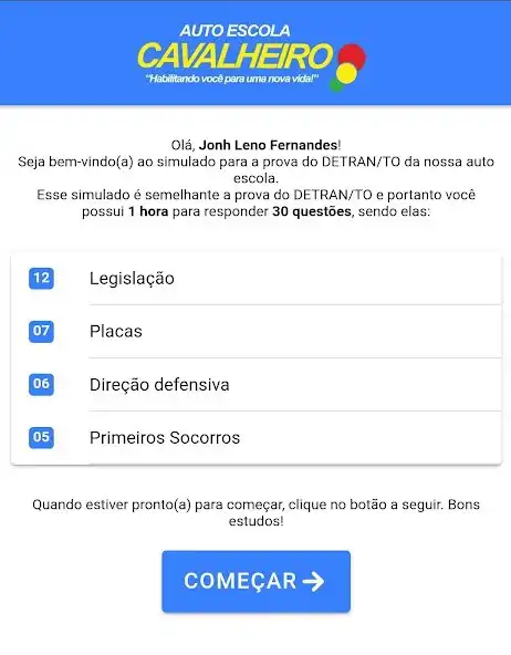 Play Simulado DETRAN/TO  and enjoy Simulado DETRAN/TO with UptoPlay