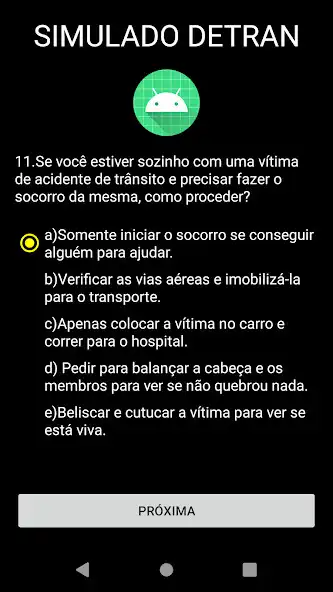 Play SIMULADO - Medicina de Tráfego as an online game SIMULADO - Medicina de Tráfego with UptoPlay