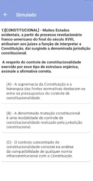Play Simulado OAB 2023 as an online game Simulado OAB 2023 with UptoPlay