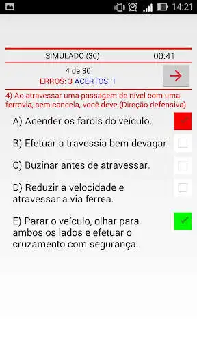 Play Simulado para CNH as an online game Simulado para CNH with UptoPlay