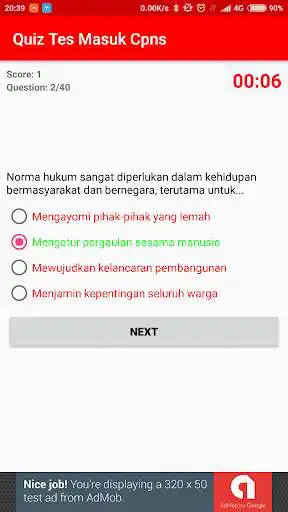 Play Simulasi CAT CPNS 2019 Terlengkap as an online game Simulasi CAT CPNS 2019 Terlengkap with UptoPlay