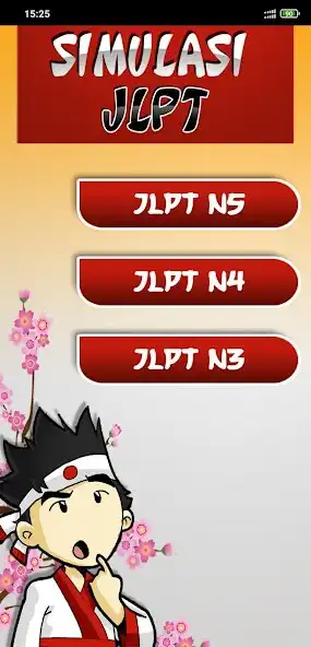 Play Simulasi JLPT Japanese Test as an online game Simulasi JLPT Japanese Test with UptoPlay