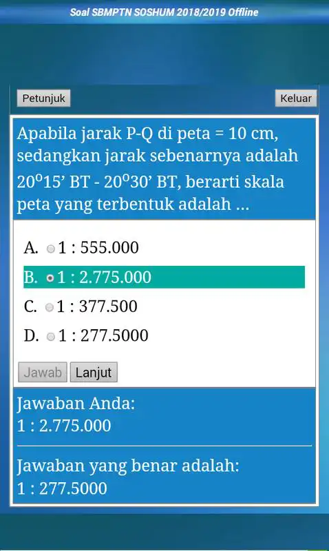 Play Simulasi SBMPTN 2018 Offline Soshum