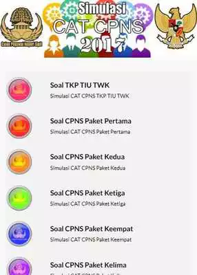 Play Simulasi Tes CAT CPNS 2017