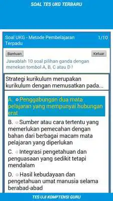 Play Simulasi Tes UKG Guru 2017/2018