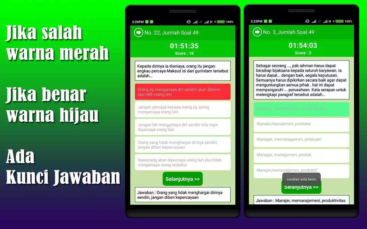 Play Simulasi Tes UNBK SMA/MA 2018
