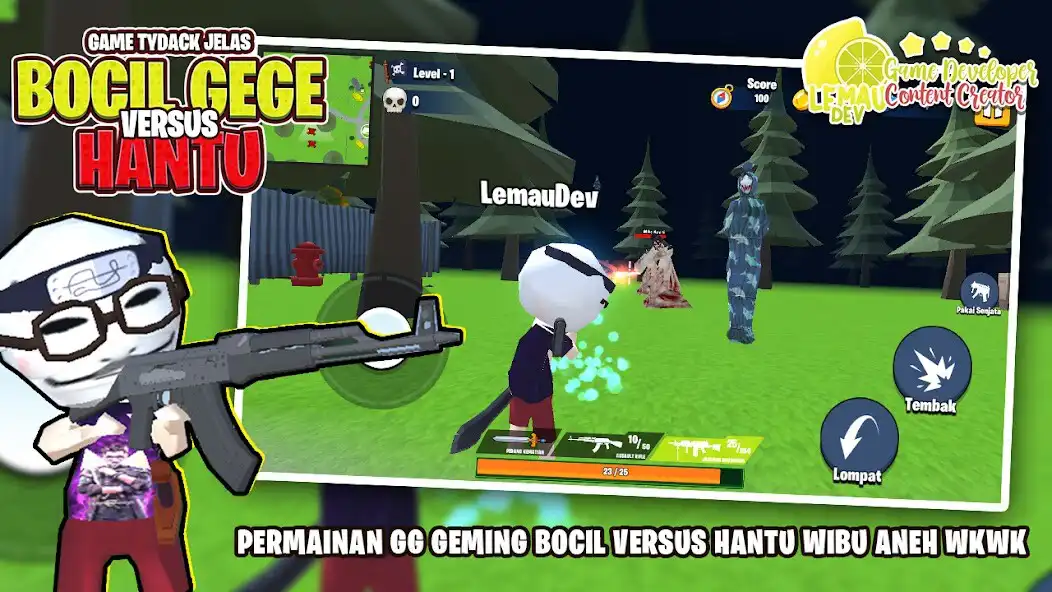 Play Simulator Bocil vs Hantu as an online game Simulator Bocil vs Hantu with UptoPlay