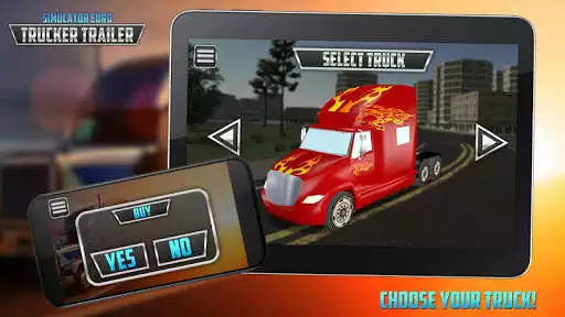 Play Simulator Euro Trucker Trailer