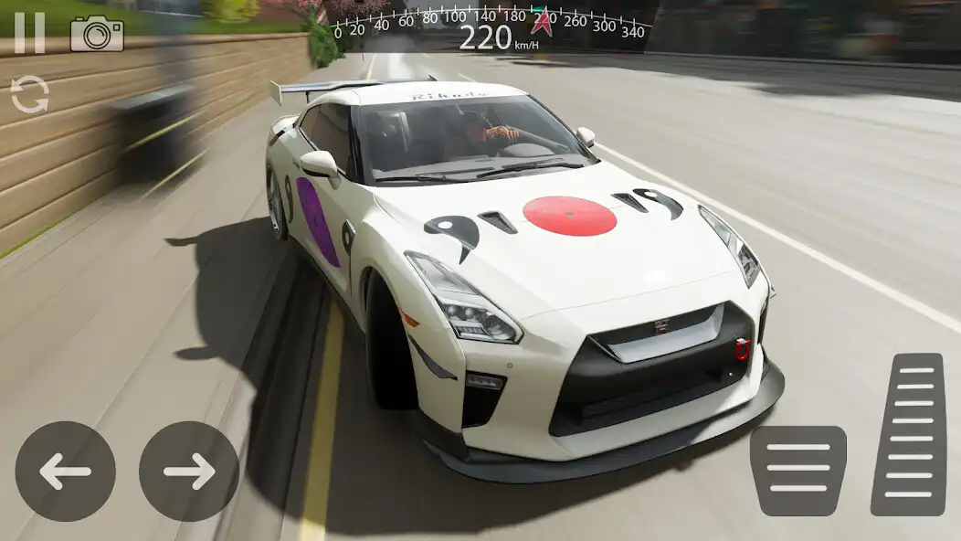 Play Simulator Nissan GTR R35 Sport  and enjoy Simulator Nissan GTR R35 Sport with UptoPlay