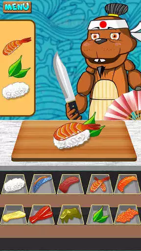 Play APK Simulator Sushi  and enjoy Simulator Sushi with UptoPlay ru.bestappsandbestgames.simulatorsushi