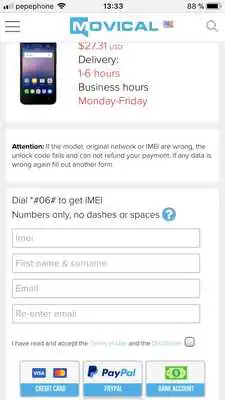 Play SIM Unlock ATT USA  Mexico