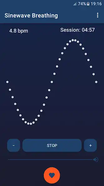 Play Sinewave Breathing as an online game Sinewave Breathing with UptoPlay