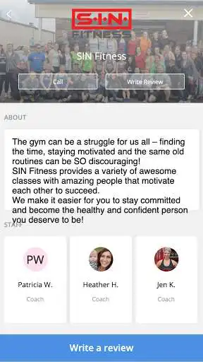 Play SIN Fitness as an online game SIN Fitness with UptoPlay