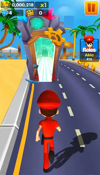 Play Singam Super hero Chota Run as an online game Singam Super hero Chota Run with UptoPlay
