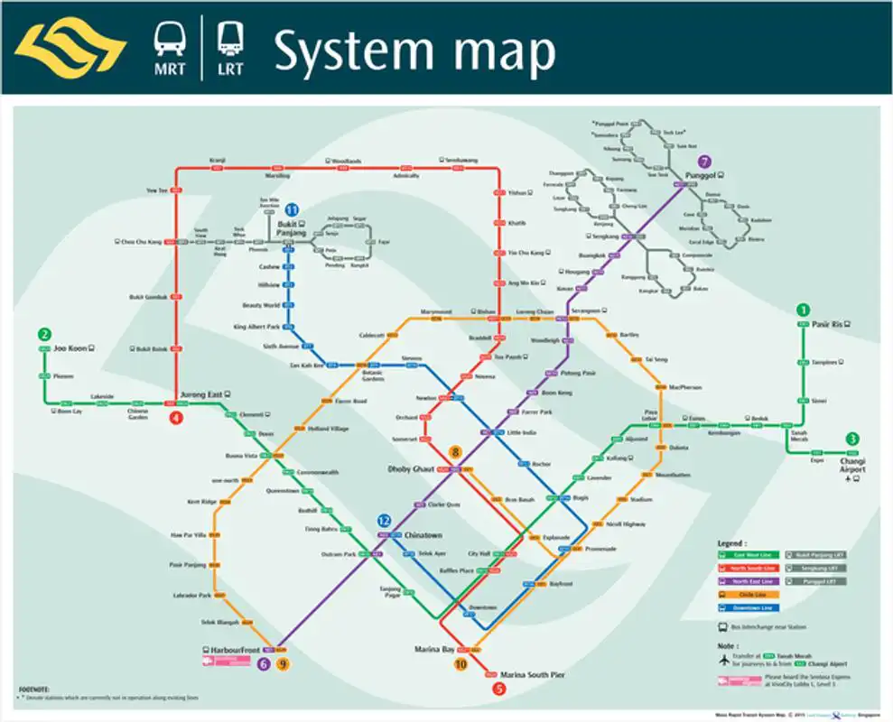Play Singapore  Malaysia MRT MAP