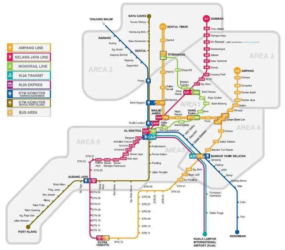 Play Singapore  Malaysia MRT MAP