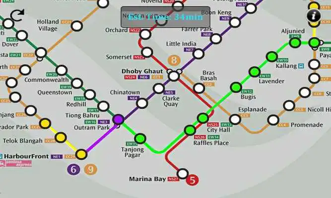 Play Singapore MRT Route