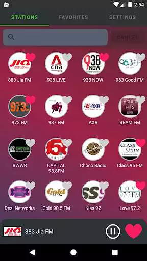 Play Singapore Radio  and enjoy Singapore Radio with UptoPlay