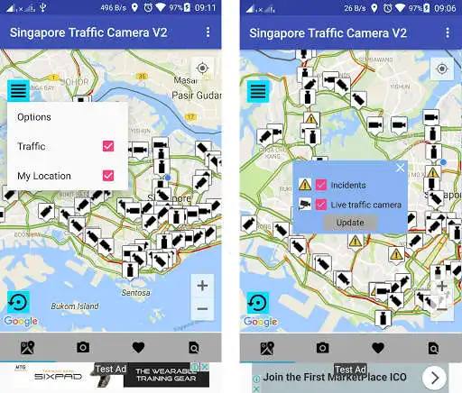 Play Singapore Traffic Camera V2 as an online game Singapore Traffic Camera V2 with UptoPlay