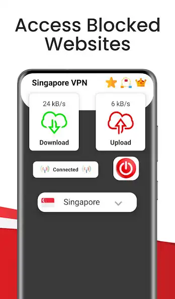 Play Singapore VPN - Fast Unlimited as an online game Singapore VPN - Fast Unlimited with UptoPlay