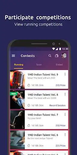 Play Singing competition- talent singing app,1MD Talent  and enjoy Singing competition- talent singing app,1MD Talent with UptoPlay