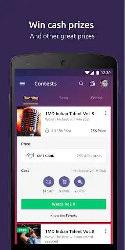Play Singing competition- talent singing app,1MD Talent as an online game Singing competition- talent singing app,1MD Talent with UptoPlay