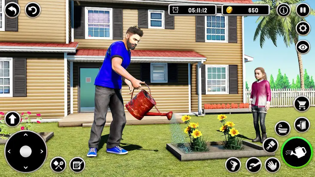 Play Single Dad Game Simulator as an online game Single Dad Game Simulator with UptoPlay