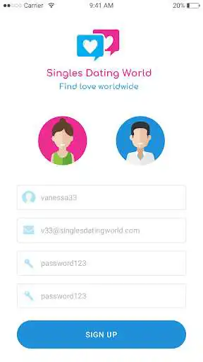 Play Singles Dating World