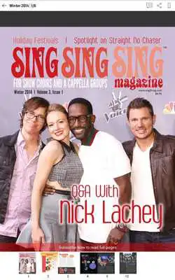 Play Sing Sing Sing magazine