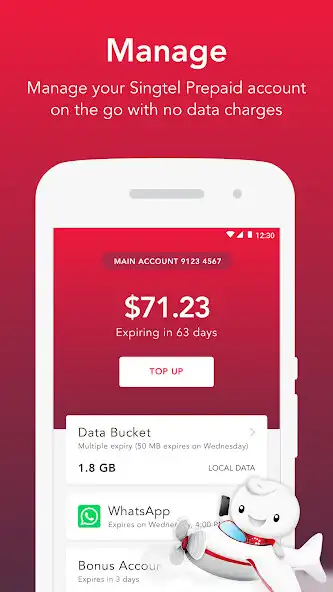 Play Singtel Prepaid hi!App  and enjoy Singtel Prepaid hi!App with UptoPlay