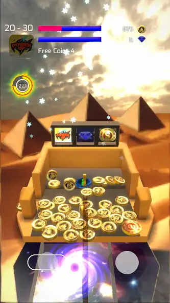 Play Singularity : Coin Pusher as an online game Singularity : Coin Pusher with UptoPlay