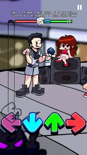 Play Sing With Super Idol - FNF mod  and enjoy Sing With Super Idol - FNF mod with UptoPlay