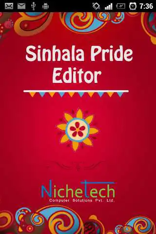 Play APK Sinhala Editor Sinhalese Pride  and enjoy Sinhala Editor Sinhalese Pride with UptoPlay nichetech.sinhala.editor