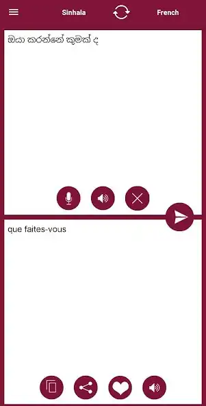 Play Sinhala - French Translator  and enjoy Sinhala - French Translator with UptoPlay
